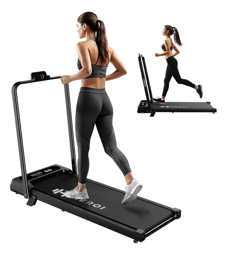 Esteira Elétrica Ergométrica Ginástica Corrida Dobrável - 2